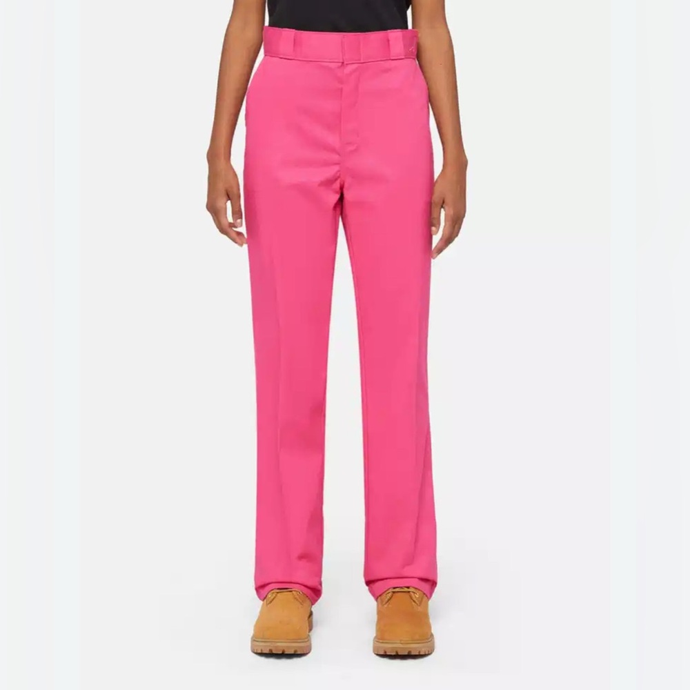 Dickies 874 Original Fit Pink Work Pants 30x30 Breast Cancer Awareness Rare